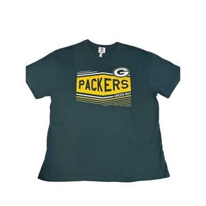 NFL Green Bay Packers Fan Gear Team Apparel Men’s Size L Round Neck Short Sleeve